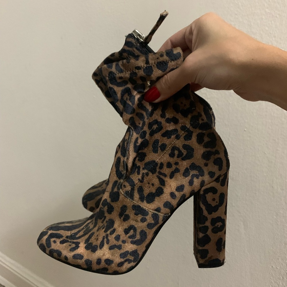 Leopard Booties
